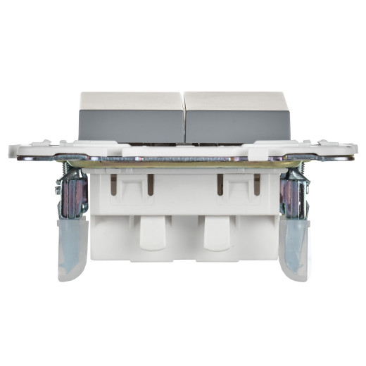 SKANDY Выключ. 2-кл. с инд. 10А SK-V09Gr сер. IEK