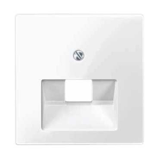 MERTEN ЦЕНТР.ПЛАТА д/розетки RJ45, 1 пост, ПОЛ.БЕЛЫЙ, SM