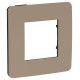 UNICA STUDIO рамка 1-постовая, песочный/антрацит