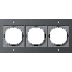 Gira TX-44 Антрацит Рамка 3-ая