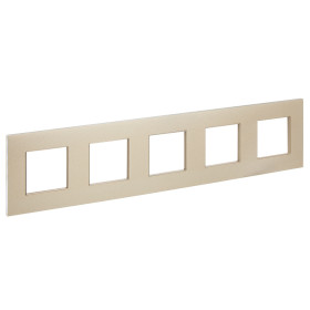 IEK SKANDY Металл Шампань Рамка 5-ая SK-F35Sh