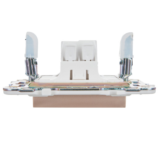 SKANDY Выключ. 1-кл. прох. с инд. 10А SK-V08Sa песоч. IEK