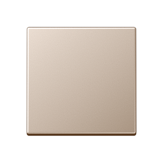 Одинарная клавиша для балансирных механизмов выключателей (кнопок), в комплекте с AS90HP (крепежный элемент), возможно IP44, дюропласт, шампань, A500