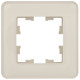 BRITE Рамка 1-мест. РУ-1-2-Бр стекло песчаный RE IEK