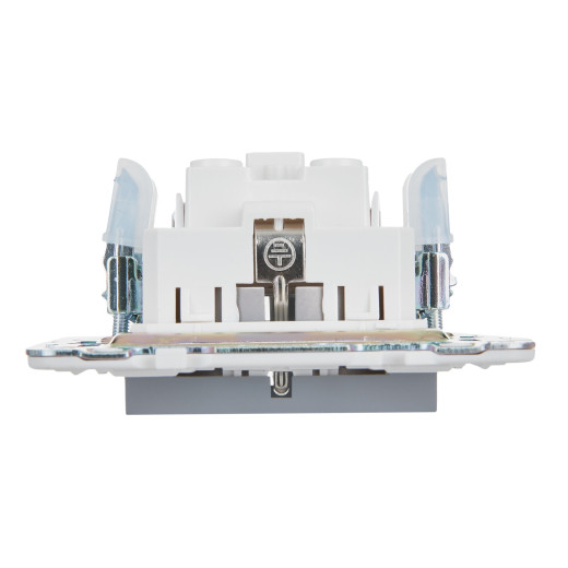 SKANDY Роз. с з/к без з/ш 16А SK-R05Gr сер. IEK