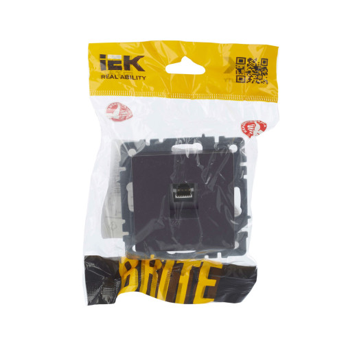 BRITE Роз. комп. RJ45 кат.5E РК10-БрС сталь IEK