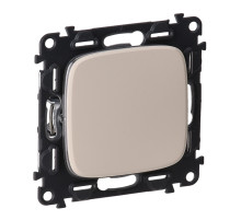 Legrand Valena ALLURE DIY Сл.кость Выключатель 1-клавишный 10А 250В.