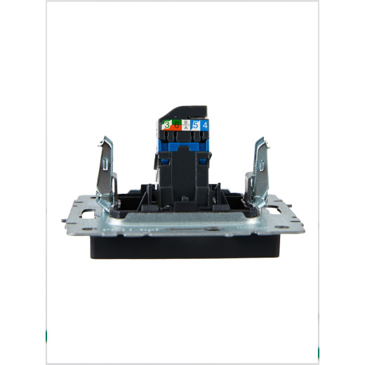 BRITE Роз. комп. RJ45 кат.6 РК11-БрЧ черн. IEK