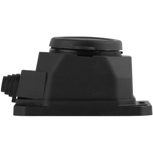 Колодка ЭРА K-1e-B-IP44 каучуковая с заземлением 1 розетка 16A IP44 черная