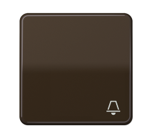 JUNG CD 500/CD plus Коричневая Клавиша 1-ая с символом ЗВОНОК