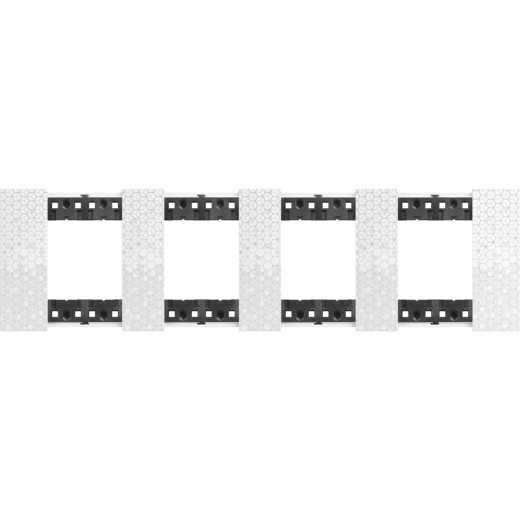 LIVING NOW. Декоративная рамка 4 поста (2+2+2+2 модуля).Цвет 