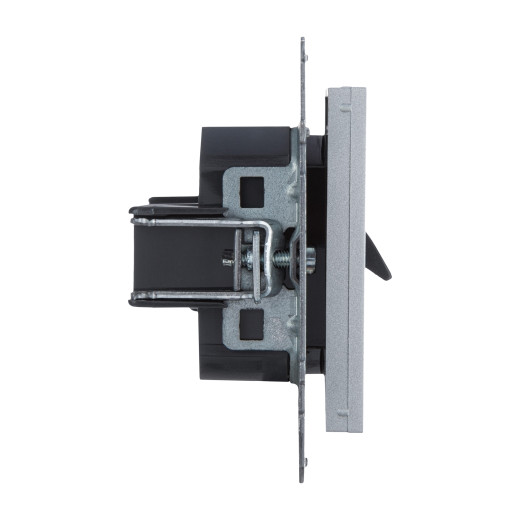 SUNO. Аудиорозетка с пружинными зажимами одиночная. Цвет 