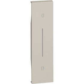 BT Living now Песочный Лицевая панель для выключ рольставень (горизонтальн) 1 мод.