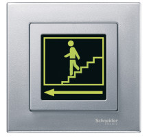 Schneider Electric Merten SM Алюминий Накладка с полем для надписи
