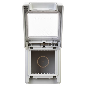 DKC Avanti Коробка для настенного монтажа  IP55, серая, 2 модуля