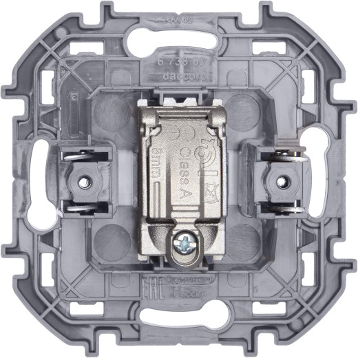 Розетка TV (телевизионная) - Legrand/Daccord Inspiria - проходная - белый