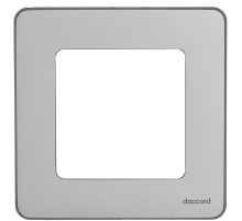 Legrand/Daccord INSPIRIA Алюминий Рамка - 1 пост.
