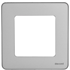 Legrand/Daccord INSPIRIA Алюминий Рамка - 1 пост.