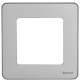 Рамка 1 пост - Legrand/Daccord Inspiria - алюминий