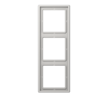 JUNG LS 990 Светло-серая Рамка 3-ая