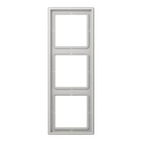 JUNG LS 990 Светло-серая Рамка 3-ая