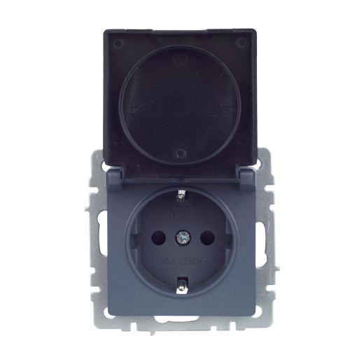 BRITE Роз. с з/к/ш с кр. 16А IP20 РСбш10-3-БрМ мар. IEK