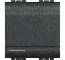 BT LL Антрацит Переключатель с винтовыми клемами, 2 мод.