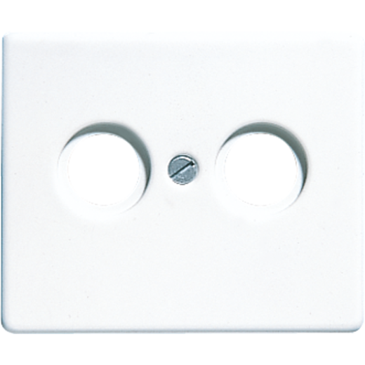 Крышка для телевизионной розетки, белая