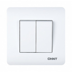 CHINT 2-клавишный проходной выключатель 10А 250В