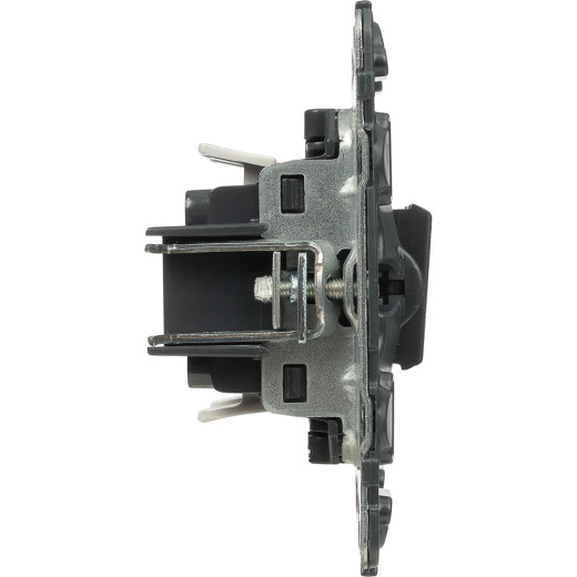 Valena IN'MATIC.Переключатель двухклавишный 10А 250В.Безвинтовые зажимы