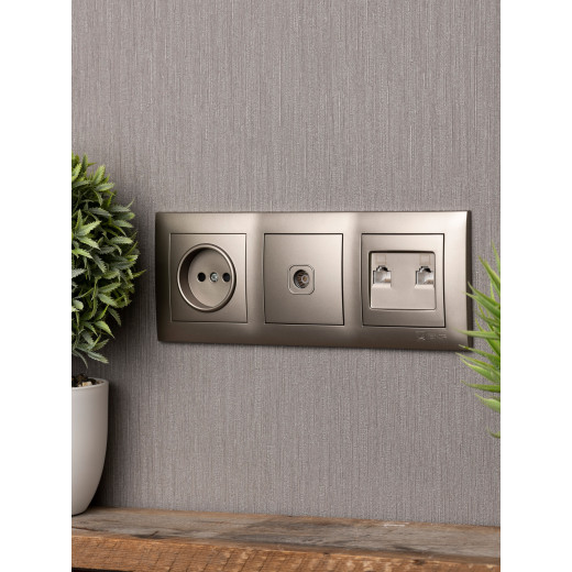 Валенсия Рамка 3-местная кашемир EKF