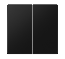 JUNG LS 990 Черный матовый Центральная плата 2 группы стандарт