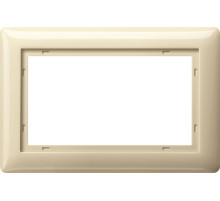 Gira Standard 55 Кремовый глянец Рамка устан. 1,5 местн.