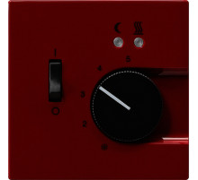 Gira S-Color Красный Накладка для регулятора температуры пола