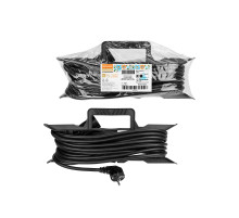 TDM Удлинитель-шнур на рамке силовой народный ПВС 4000 Вт с/з, 40м, штепс. гнездо