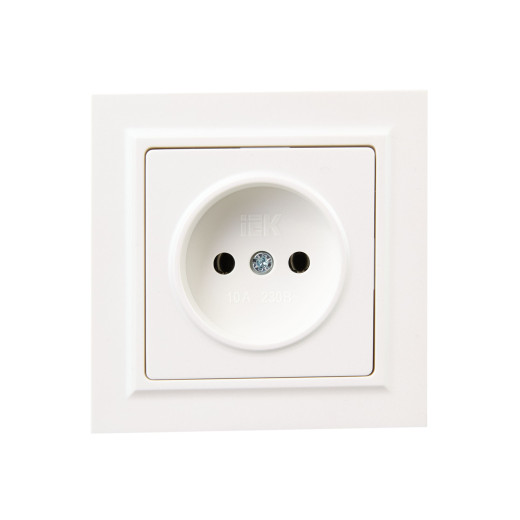 BRITE Роз. без з/к/ш 10А в сб. РСР10-1-0-БрЖ жемч. IEK