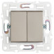 SKANDY Выключ. 2-кл. 10А SK-V04Sh шамп. IEK