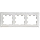 BRITE Рамка 3-мест. РУ-3-БрАБ а/б/бел. IEK