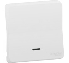 Schneider Electric Mureva Styl Бел Клавиша с линзой подсветки, IP55