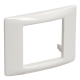 PRIMER Рамка и суппорт универс. на 2 модуля белый IEK