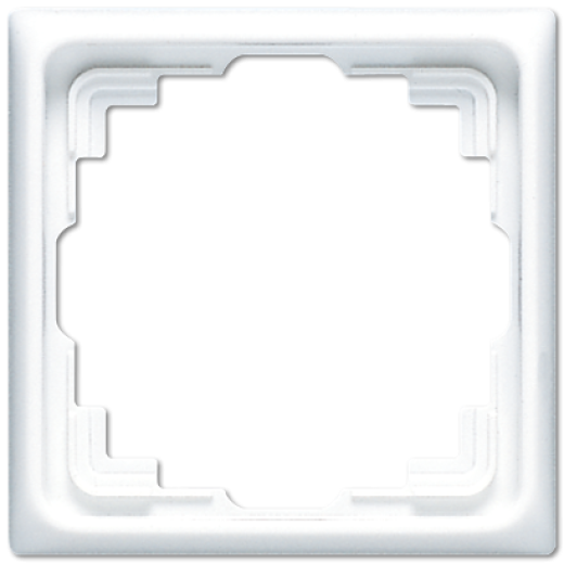Рамка для инсталляции в кабельных каналах, однократная, белая