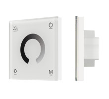 Arlight Панель SMART-P4-DIM-G-IN White (12-24V, 4x3A, Sens, 2.4G) (IP20 Пластик, 5 лет)
