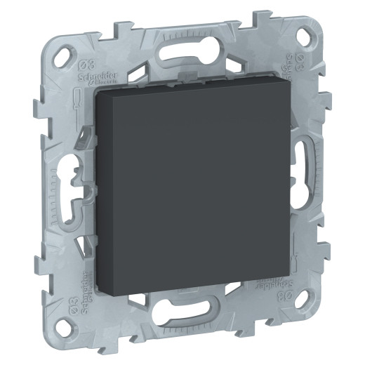 UNICA NEW ЗАГЛУШКА 45х45, антрацит