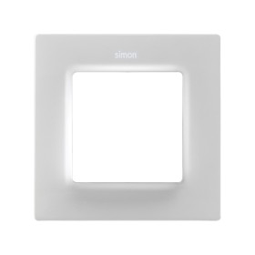 Simon S82 Concept Матовый белый, Рамка на 1 пост