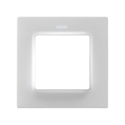 Рамка на 1 пост белого матового цвета S82 Concept