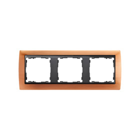 Simon 82 Медь/Графит Рамка 3-ая