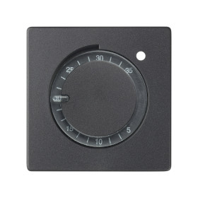 Simon 82 Графит Накладка термостата (мех.75500-39)