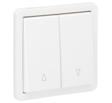 Niko Hydro Белый Переключатель для жалюзи, IP55, пруж клеммы