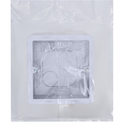 Коробка для накладного монтажа 1 пост - Legrand/Daccord Inspiria - алюминий