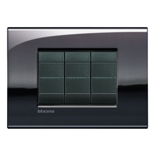 Livinglight Рамка AIR 3 модуля, цвет Олово